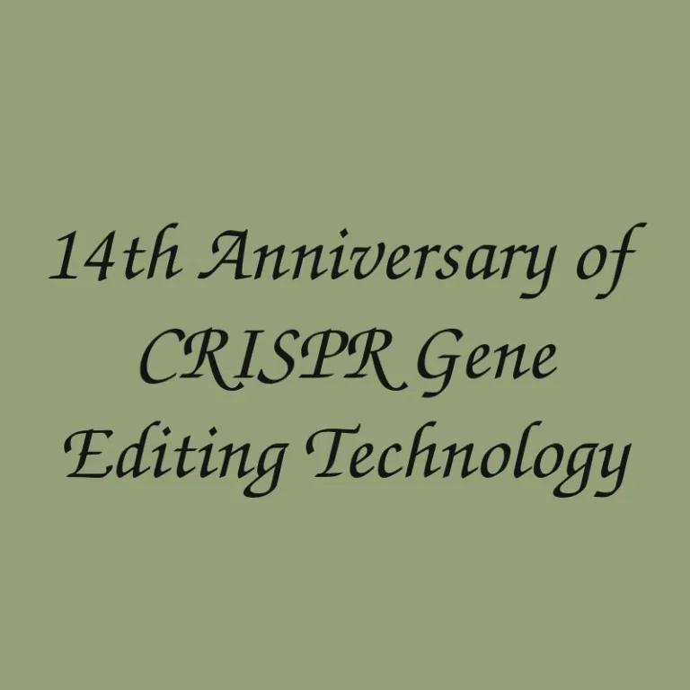 14th-anniversary-of-crispr-gene-editing-technology