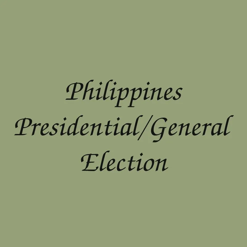 philippines-presidential-general-election