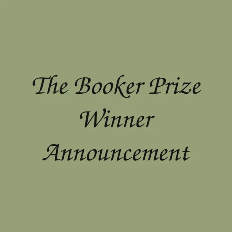 the-booker-prize-winner-announcement
