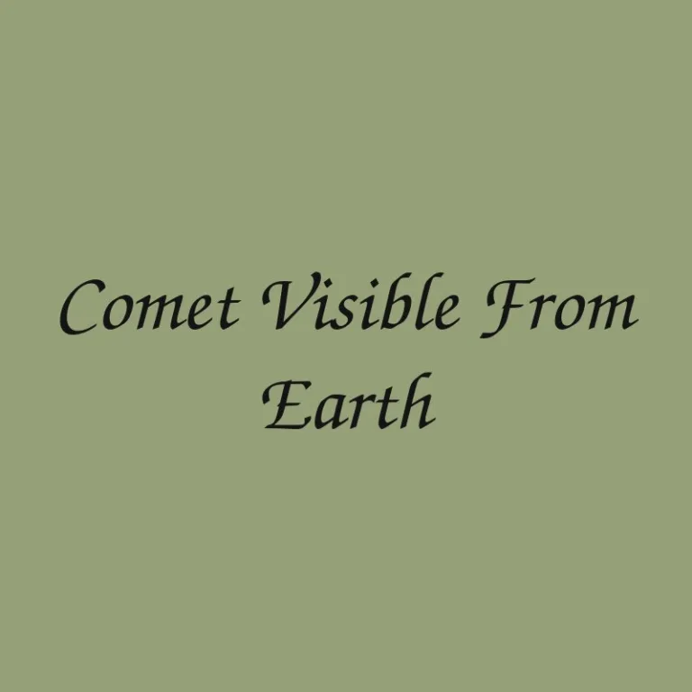comet-visible-from-earth